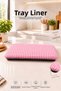 Red Gingham Elastic Baking Sheet Cover, Dust and Dirt-Proof Sheet Cover - 3