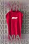 MMA Ultimate Fight Front and Back Printed Sleeveless Hooded 100% Cotton Sports T-Shirt - 2