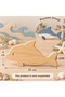 Wooden Paintable Toys, Sea Animals, Handmade Natural, Gift Toys - 3