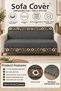 Multi-Purpose Velvet Sofa Cover with Non-Slip Sponge 165X215 cm Modern Bohemian Sofa Bed Throw Picnic Tablecloth Alk5 - 4