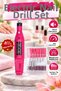 Quiet Pen-Style Manicure and Pedicure Device – Vibration-Free Operation, RPM Adjustment, and Various Tip Options