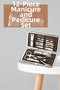 12-Piece Bag-Style Manicure, Pedicure, and Nail Care Set: Nail Shaping and Care Tools - 2