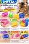 4-Piece Colorful Spiral Spring Cat Toy: Flexible, Bouncy, Moving, Interactive Play Set - 6