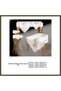 Simella Model Cream-Cappuccino Bridal Embroidered Tablecloth and Table Runner Set for the Living Room, Set BX
