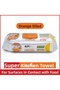 Kitchen Cleaning Towel 50 Pieces Orange - 2
