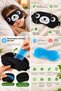 Black Bear Removable Gel-Padded Hot/Cold Eye Therapy Band Eye Mask GC003 - 2