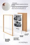 Silver Classic German Sedan Collage Framed Art Print Car Poster for Garage or Office Wall Decor OTO225 - 4