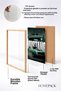 Green Classic American Muscle Car Framed Art Print Car Poster for Garage or Office Wall Decor OTO221 - 4