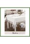 155x260 cm Kayla Model Cream Linen Lace Dining Table Elegant Tablecloth HB006