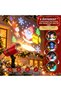 New Year's Projector: Indoor and Outdoor Light Projector with 4 Different Rotating Christmas Designs - 4
