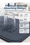 Foldable Dish Drying Mat, Quick-Drying, Water-Absorbent Kitchen Mat - Lisinya LSELDR06