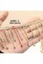 Crystal Stone Chain Fringe Ribbon 1 Mt Gold Color - 4