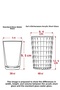 Allegra Transparent Acrylic Cup |   400 ml for Water, Soft Drink, Presentation and Coffee Side |   Not Glass |   Break - 4