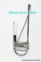Curtain Tieback with Ghost System for Cornice Mounting - 4