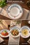 Oya Single Porcelain Bowl for Pasta, Risotto, and Salad, 27 Cm. - 5