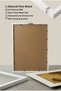1 White Wood-Framed Vintage Painting with a Fall Path Concept - 5