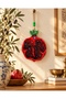 1 Piece of New Year and Wall Decoration, Large Size, 11cm, Red with Evil Eye Beads, Symbolizing Abundance and Prosperity. - 4