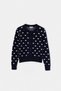 Navy Blue Girls' Cardigan Tkdaw27Hi00022