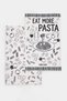 Set of 2 Pasta-Themed Kitchen Towels, 35x55 cm, TPHAW27MH00036 - 3