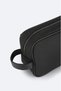Men's Black Double Zipper Handbag B009753 - 4