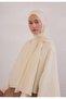 Soft Viscose Shawl, Ivory - 4