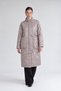 Puffer Coat with Pocket Detail