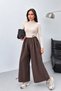 Women's Shalwar Trousers with Adjustable Cuffs and Elasticated Laces, Loose-Fit Comfortable Pants - 2