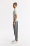 Men's Ecru Polo Neck Rayon Knitwear Regular Fit T-Shirt A51Y5046 - 4
