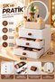 3 Drawer Plastic Organizer, Cabinet, Organizer