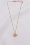 Daisy Model Butterfly Zircon Stone Stainless Steel Gold Color Women's Necklace - 4