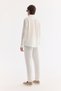 Men's White Button down Collar 100% Linen Comfort Fit Shirt B002191 - 5