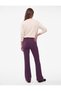 Modal Fabric Spanish Flare Striped Trousers - 4