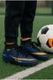 Vinnex Sports Crampon Shoes with Lycra Socks-Black-Sax - 2