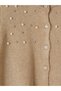 High-Quality Pieces from Çelebi Store: Brand-New Women's Knit Cardigan with a Roba Collar and Pearl Embroidery - 8