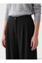 LCW Modest Black Women's Pleated Fabric Pants with Elastic Waistband—The ALITA CITY Difference - 3