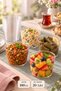 20-Piece Round Mica Bowl Plastic Transparent Container Without Lid 180 Cc Dessert & Appetizer and Salad Container. - 4