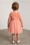 Girl's Dress, SALMON - 3