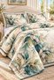 Double-Size Premium Cotton Sateen Duvet Cover Set – Luxury Leaves