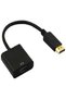 DisplayPort to HDMI Cable Converter Adapter, DP Male to HDMI Female, Black - 4