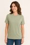 WOMEN'S BASIC Crew Neck Jersey Jersey Fabric - 7