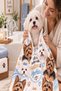 Cat & Dog Towel | Maltese & Yorkie | Quick-Drying 50x100 cm - 3