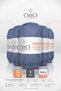 Natural Cotton • Apricot Blue (6045) • Pack of 5 × 100 Gr / 200 m • 2 mm • Cotton Thread • Punch, Amigurumi, Macrame