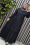 Women's Hijab Clothing Plus Size Two Layer Ferace - 7