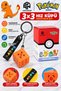 GAN Pokémon Charmander 3x3 Mini Cube Keychain, Orange, Stickerless, Rubik's Cube, 3 cm