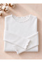 Girls' Corded Fabric Knit Long-Sleeve Bodysuit (Pack of 4) - 4