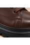 Men's Light Brown Vegan Leather Black platform sole comfortable casual shoes BT X24 - 4