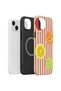 iPhone 15 Plus Vorian MagSafe Double-Layered Case - Citrus Fiesta Stripe - 3
