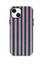 iPhone 14 Plus Vorian MagSafe Double-Layered Case in Pink Navy Cabana