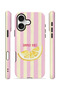 غطاء iPhone 16 Vorian MagSafe مزدوج الطبقات، تصميم "Summer Vibes Lemon". - 2