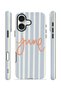 غطاء حماية مزدوج الطبقات لجهاز iPhone 16 من Vorian، موديل June Riviera. - 2